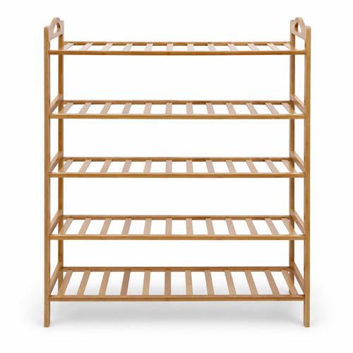 Scarpiera legno ripiani - legno,